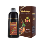 MEIDU Hair Dye Shampoo 3 in 1 Dark Brown Shampoo para teñir el cabello 500 ml