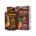 MEIDU Hair Dye Shampoo Sachet  3 in 1 Dark Brown Shampoo para teñir el cabello 30 ml x 10