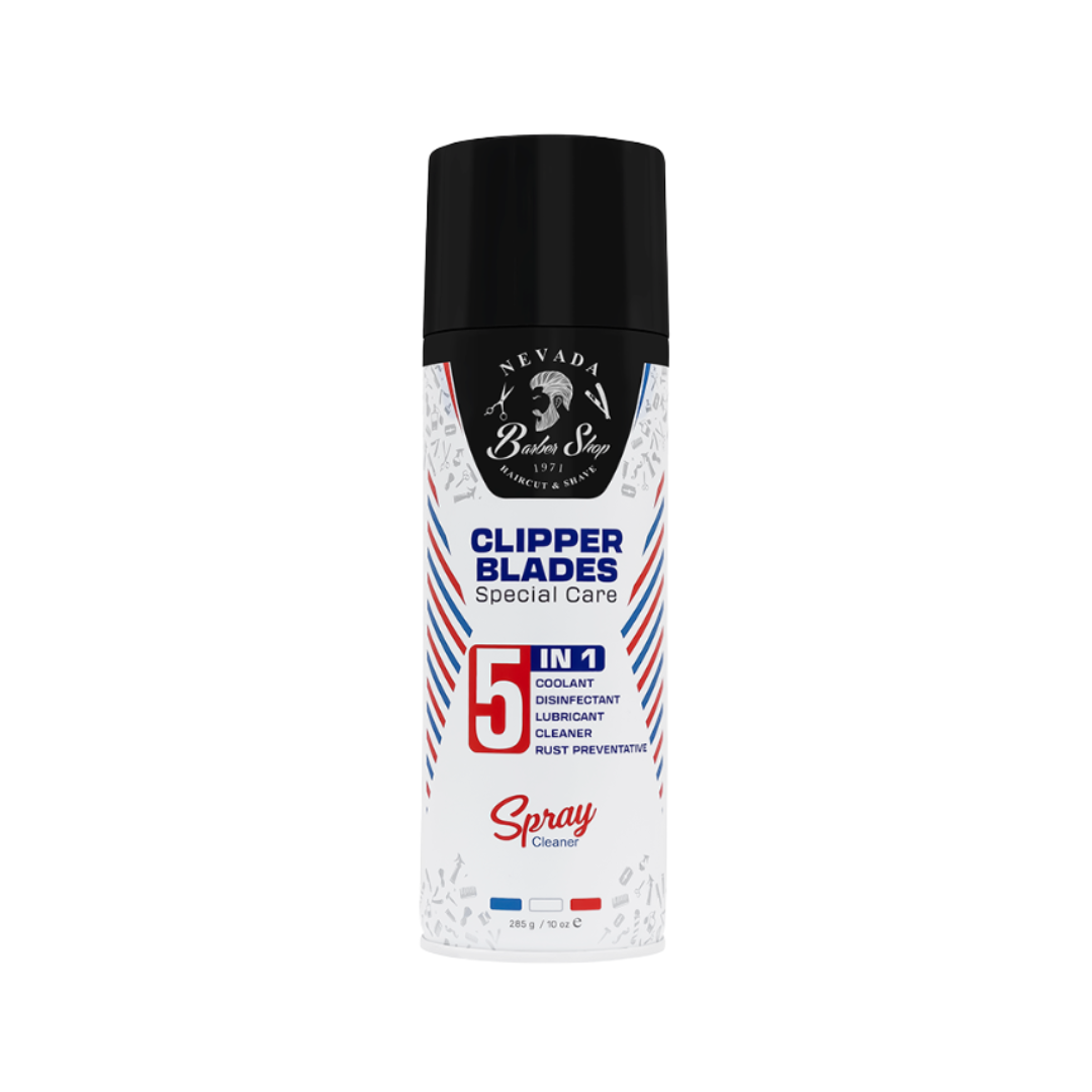 fotos sistemas - 2026-06-08T170153.445 Spray Clipper Blades 5 en 1 Nevada Barber Shop 285gr - Imagen 1