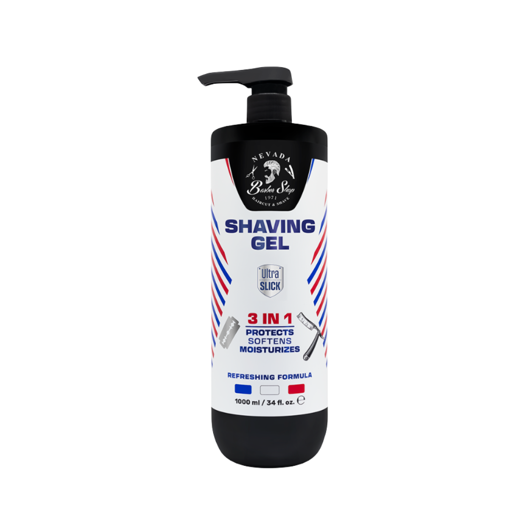 fotos sistemas - 2026-06-08T172156.749 Shaving gel 3 en 1 Nevada Barber Shop 1000ml - Imagen 1