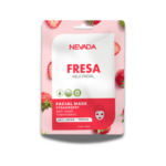 Mascarilla Nevada Velo Facial Fresa 30g paq 10pzas