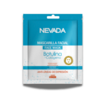 Mascarilla Nevada facial Botulina y Colágeno paq de 6pzas/60g