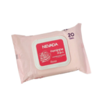 Toallitas humedas Nevada íntimas Rosas 20unds