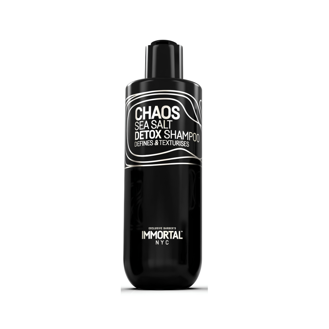 fotos sistemas (82) Shampoo Immortal Chaos sea salt Detox 350ml - Imagen 1
