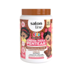 Crema para peinar Salon Line Kids Chocolate Cachinhos Nutridos 1kg