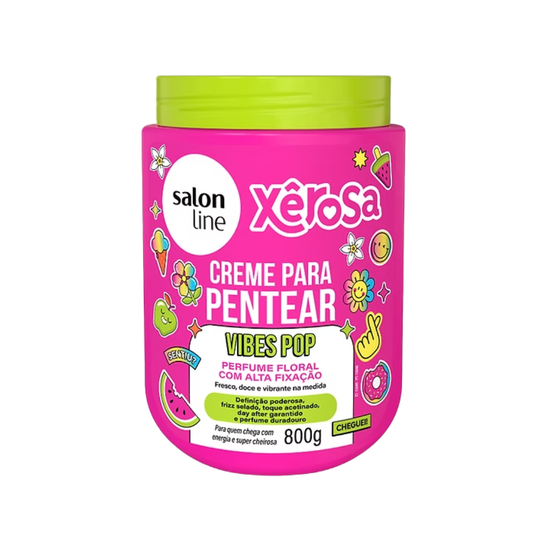 2 Crema para peinar Salon Line Vibes Pop Xerosa 800g - Imagen 1