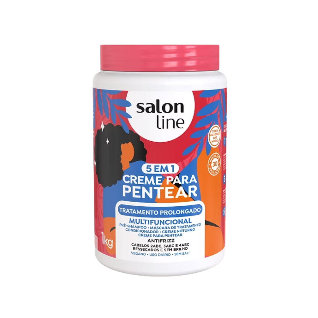 3 Crema para peinar Salon Line Multifuncional 1Kg - Imagen 1