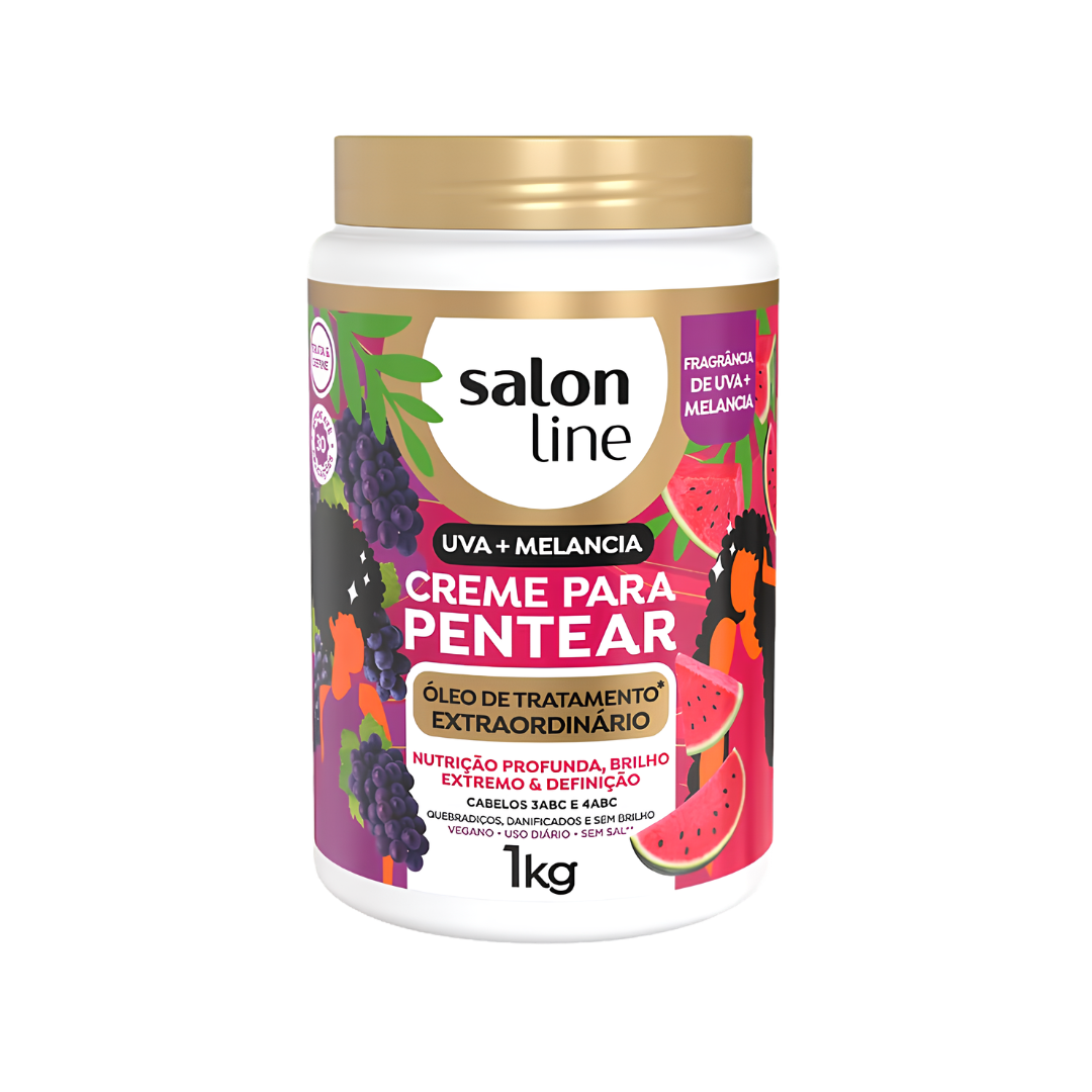 3 Crema para peinar Salon Line Óleo de tratamiento extraordinario 1kg - Imagen 1