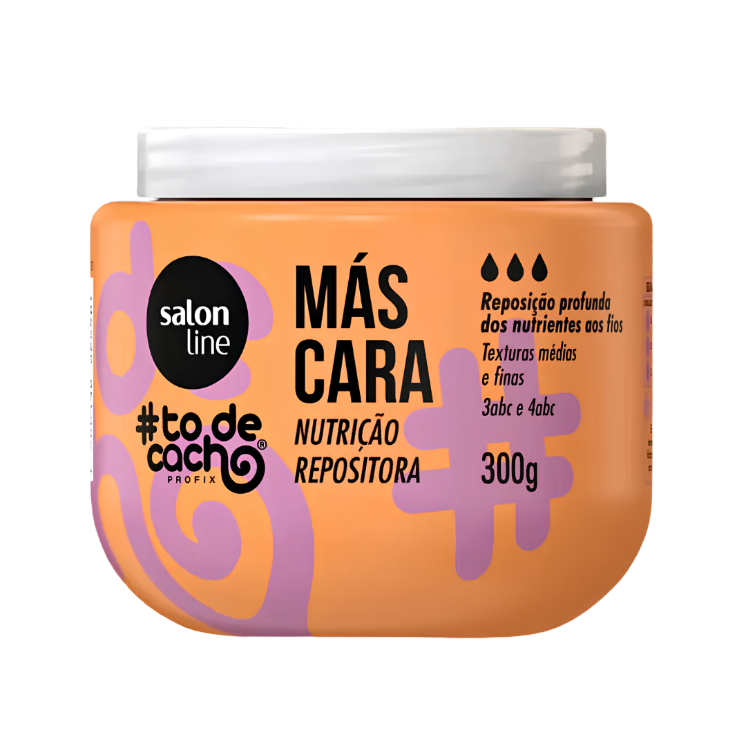 3 Máscara #Todecacho Salon Line Nutricao Repositora 300g - Imagen 1
