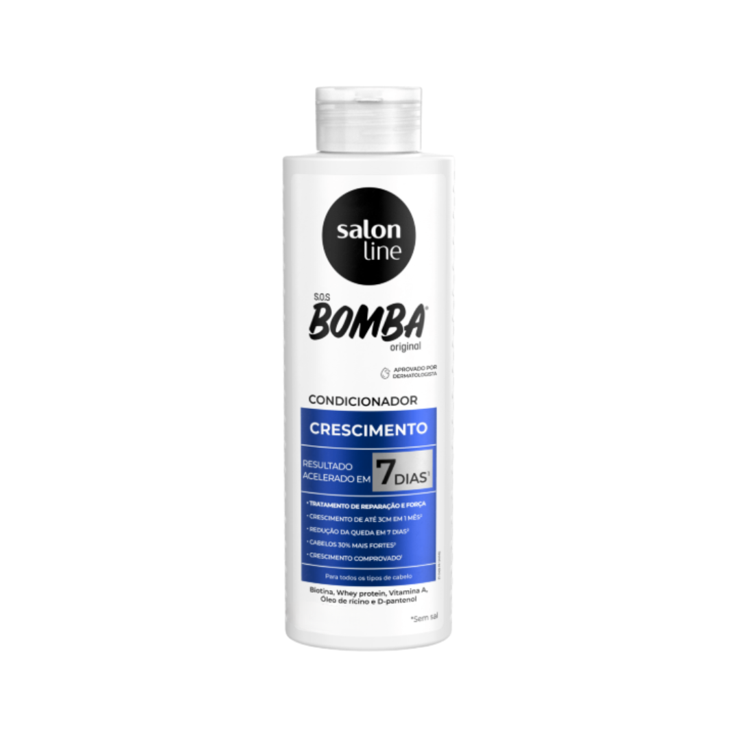 4 Acondicionador Salon Line S.O.S BOMBA Crescimento 500ml - Imagen 1
