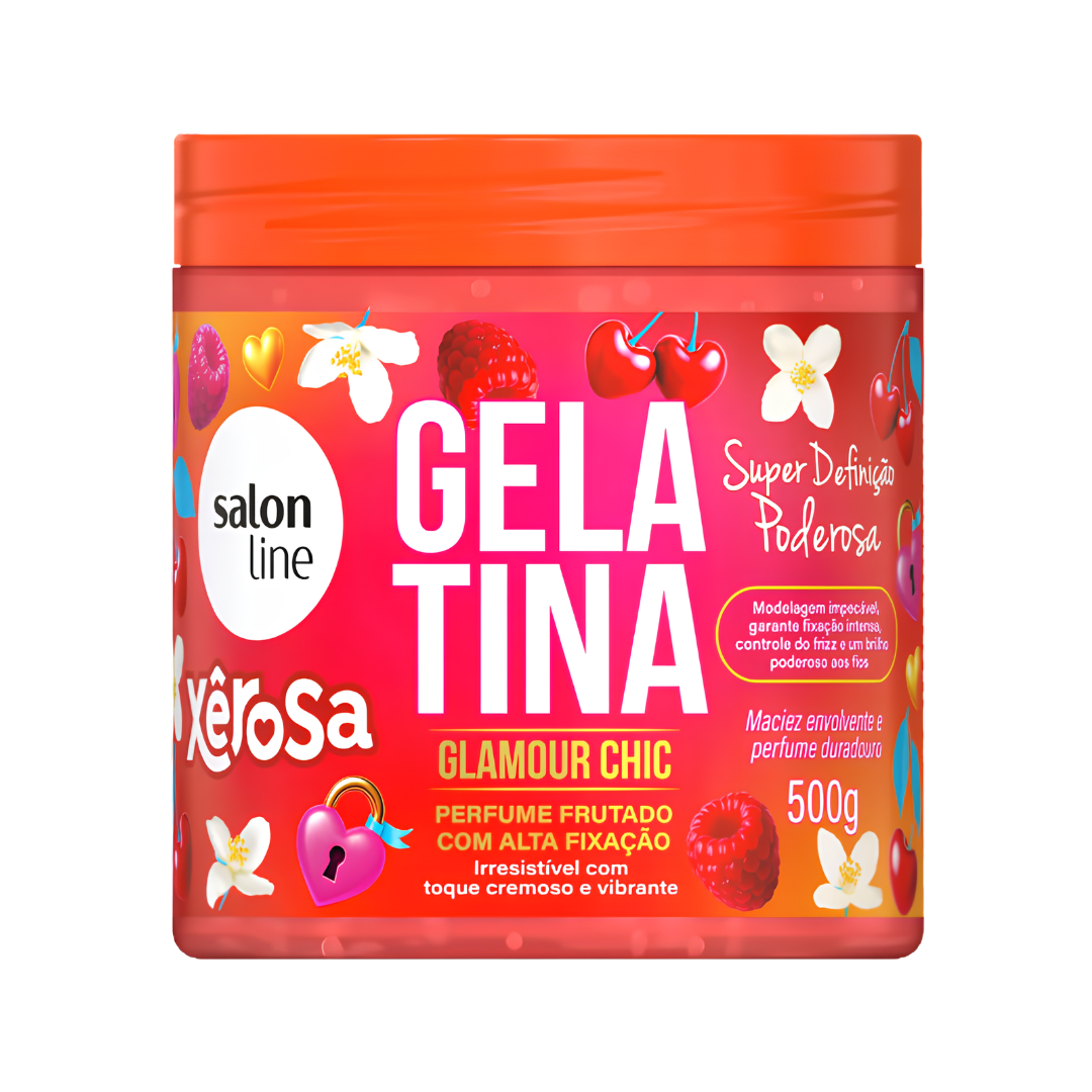 fotos sistemas 11 (10) Gelatina Salon Line Xerosa Glamour Chic 500gr - Imagen 1