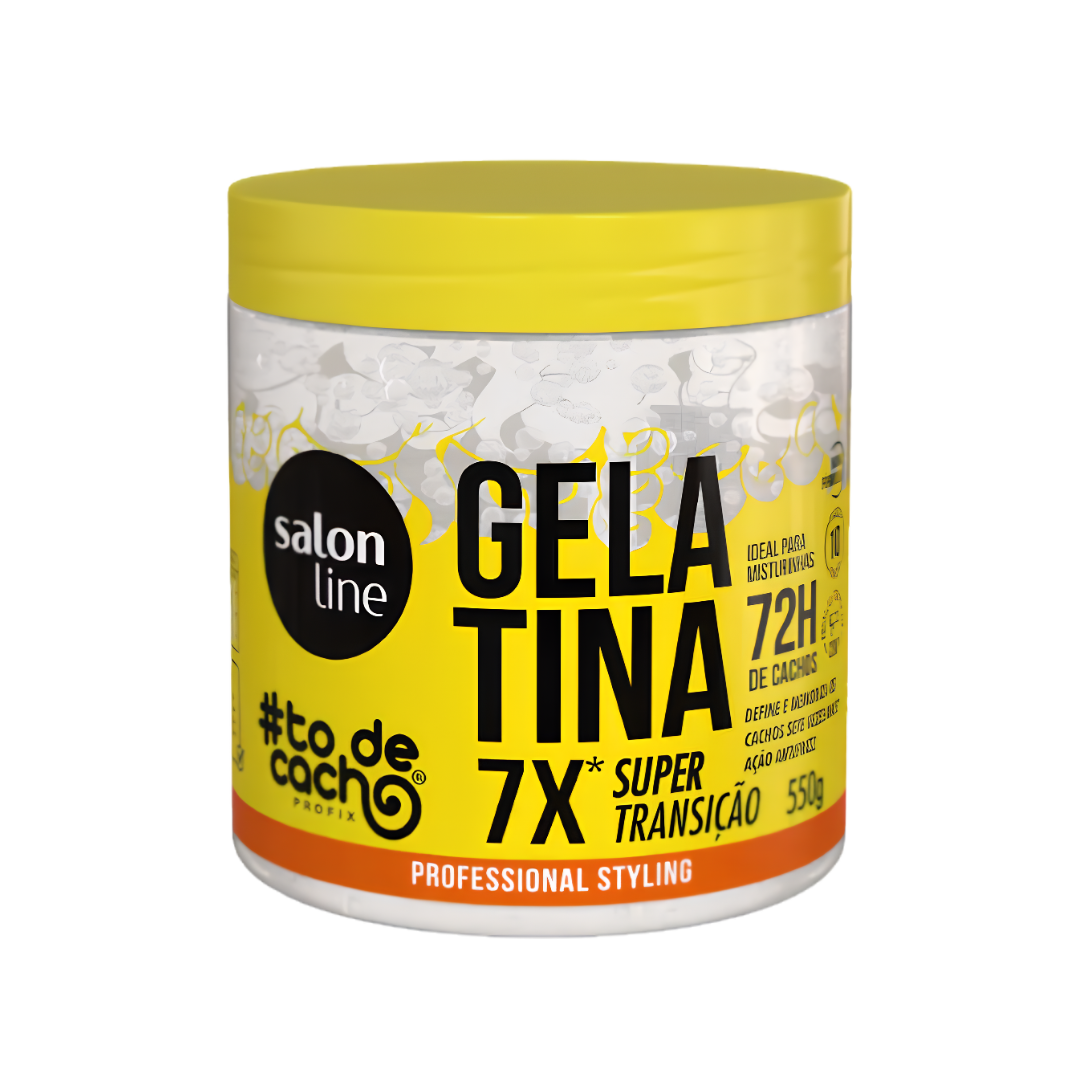 fotos sistemas 11 (15) Gelatina Salon Line #todecacho 7X Super Transicao 550gr - Imagen 1
