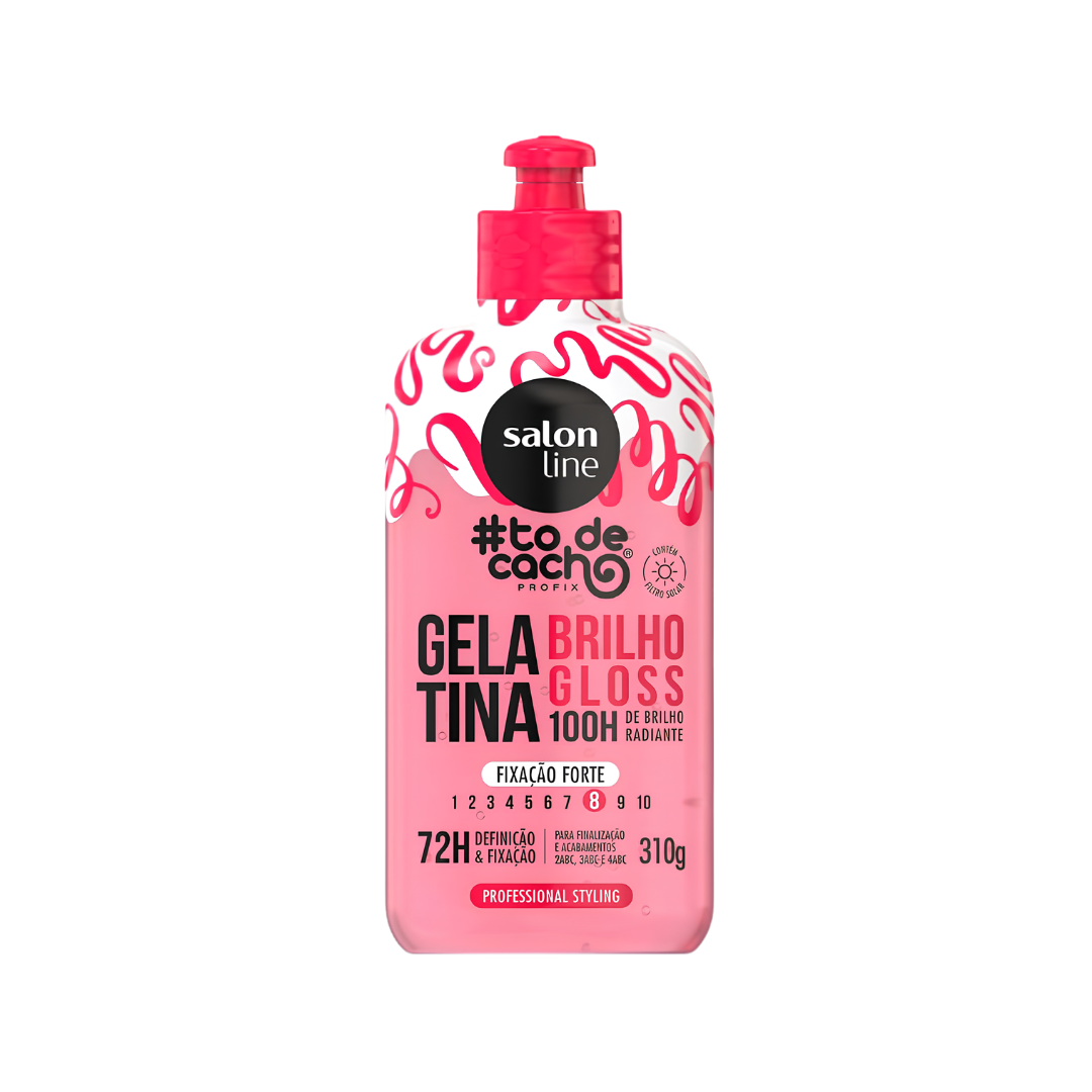 fotos sistemas 11 (29) Gelatina Salon Line #todecacho Brilho Gloss 310gr - Imagen 1
