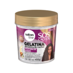 Gelatina Salon Line S.O.S Cachos Manteiga de Karité 400gr