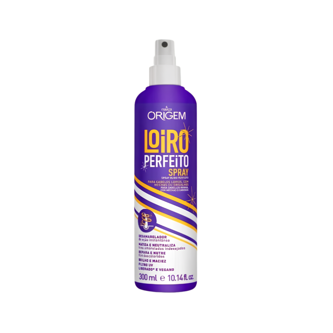 1 Spray Matizador Nazca Origem Loiro Perfeito 300ml - Imagen 1