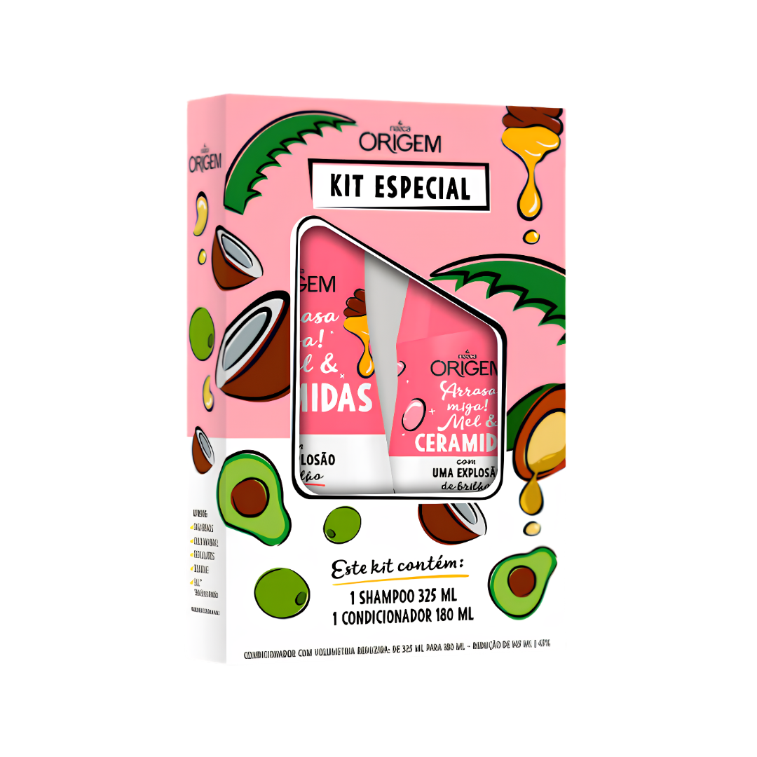 1 Set Capilar Nazca Origem Ceramidas 325ml+180ml - Imagen 1