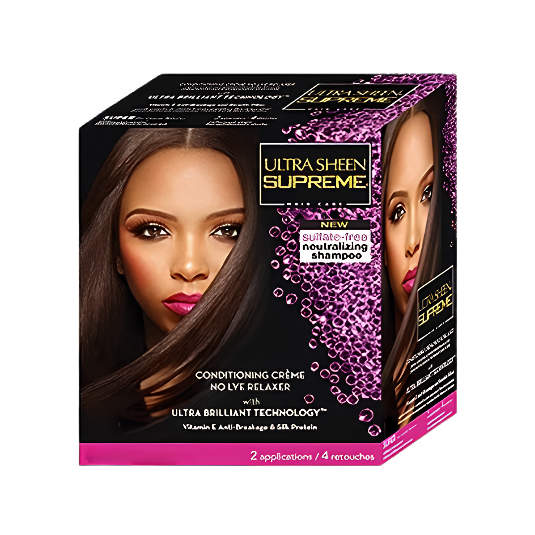 1 Crema Alisadora Ultra Sheen Supreme 2 Aplicaciones Regular - Imagen 1