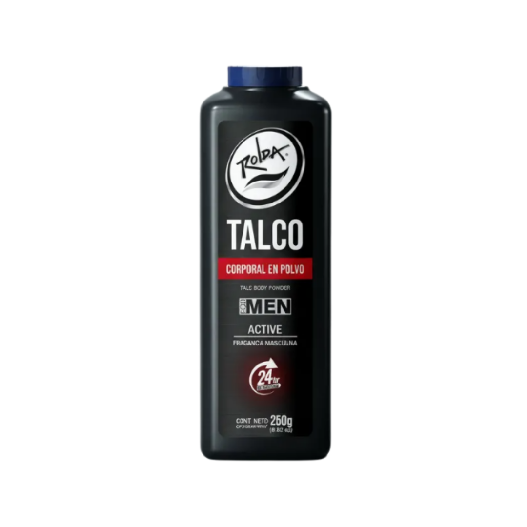 1 Talco Rolda Corporal Active 250g - Imagen 1
