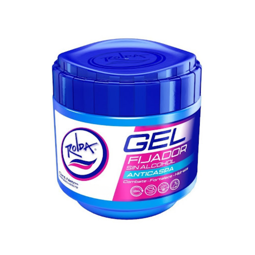 1 Gel Fijador Rolda Anticaspa 250g - Imagen 1