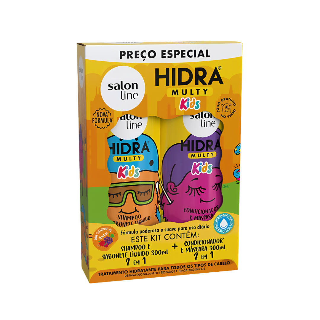 1 Set Capilar Salon Line Hidra Multy Kids 300ml - Imagen 1