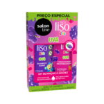 Set Capilar Salon Line Meu Liso Kids Uva 300ml+200ml