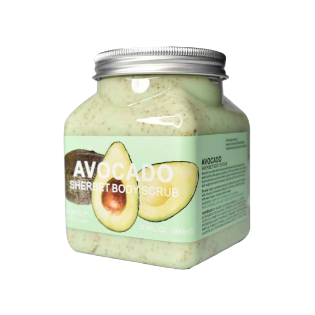 11 Exfoliante Corporal Wokali Aguacate 500ml - Imagen 1