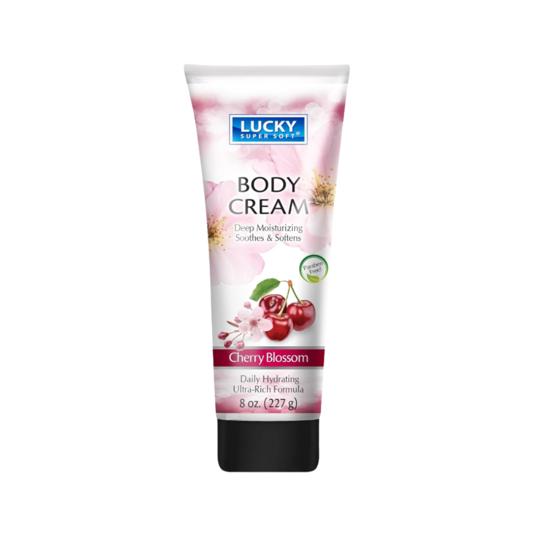 13 Crema Corporal Lucky Super Soft Cherry Blossom 227g - Imagen 1
