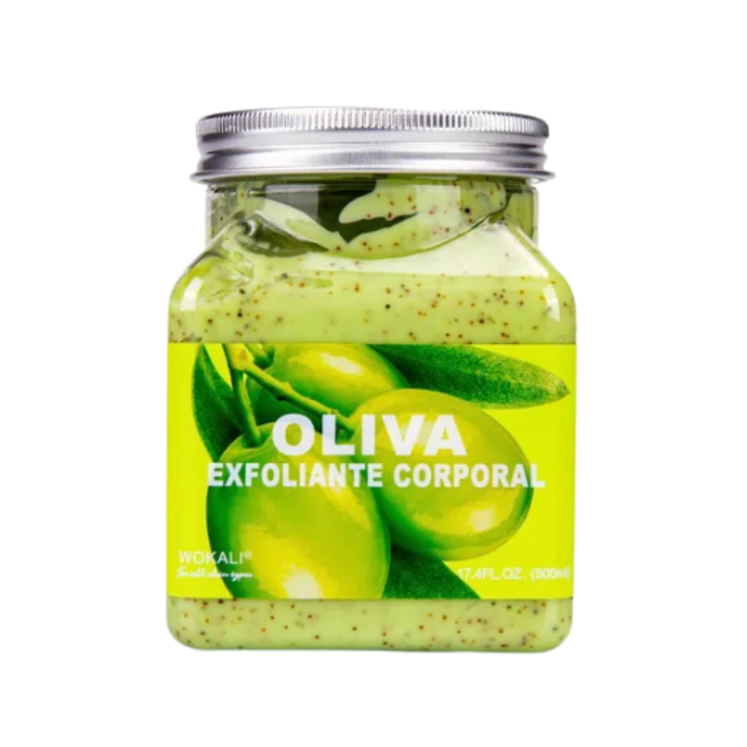 15 Exfoliante Corporal Wokali Oliva 500ml - Imagen 1