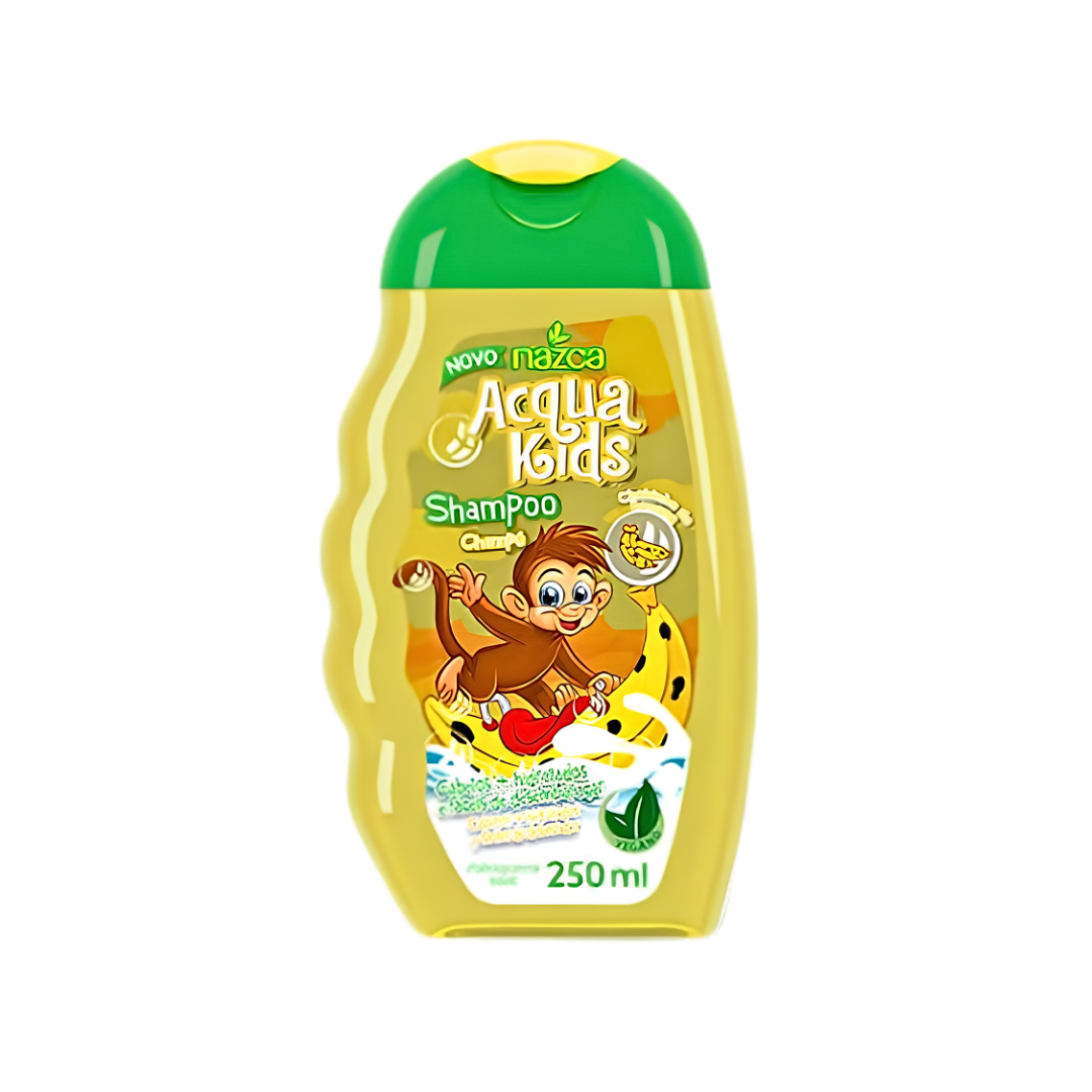 2 Shampoo Nazca Acqua Kids Banana 250ml - Imagen 1