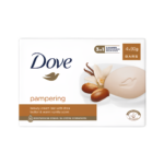 Jabón Corporal en Barra Dove 3 en 1 Pampering 4x90g