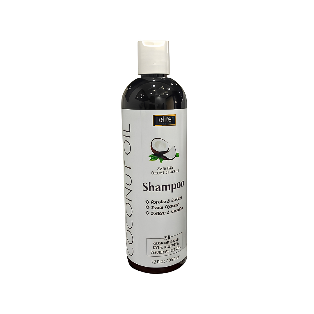 2 Shampoo Elite Coconut oil 355ml - Imagen 1
