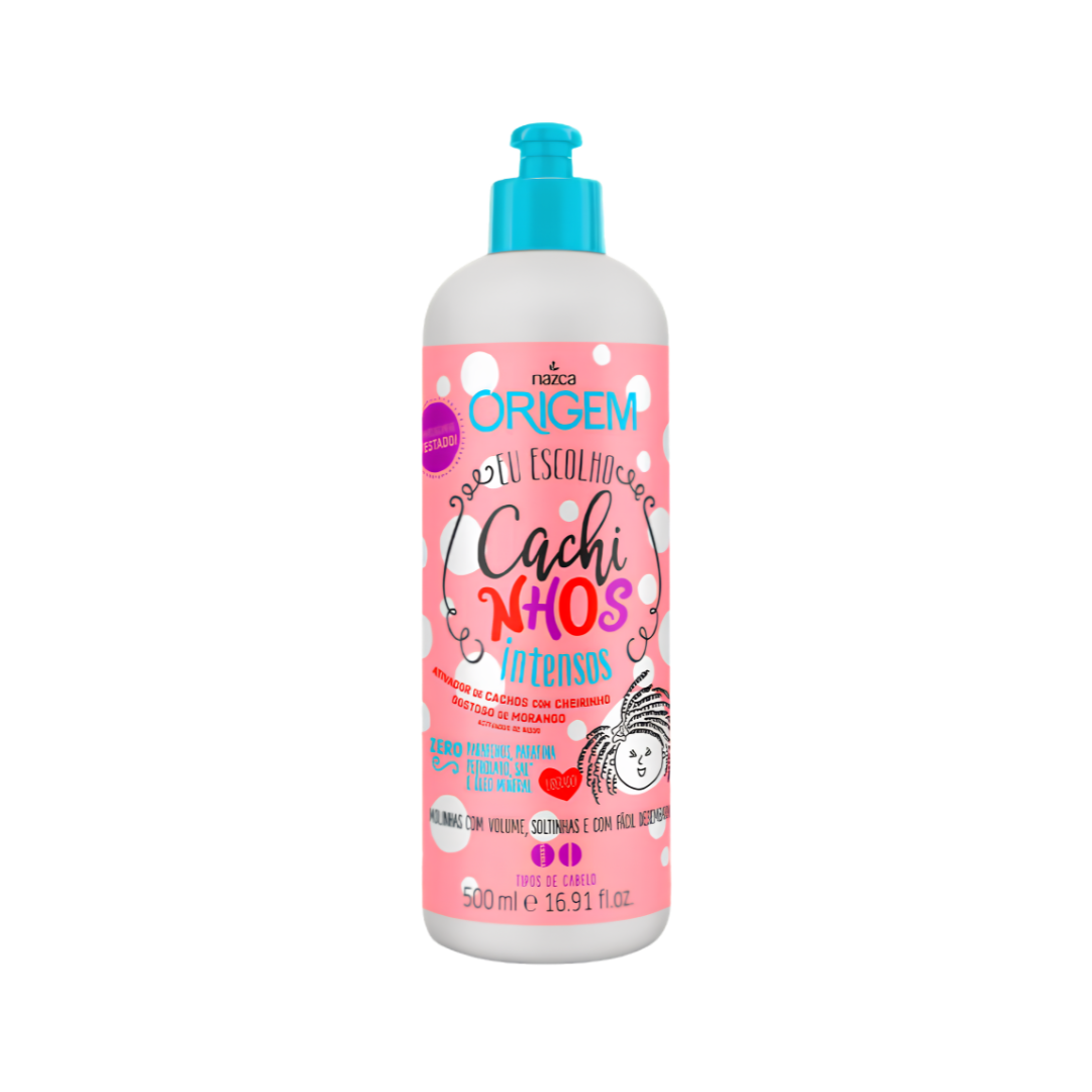 3 Activador de Cachos Nazca Origem Cachinhos intensos 500ml - Imagen 1