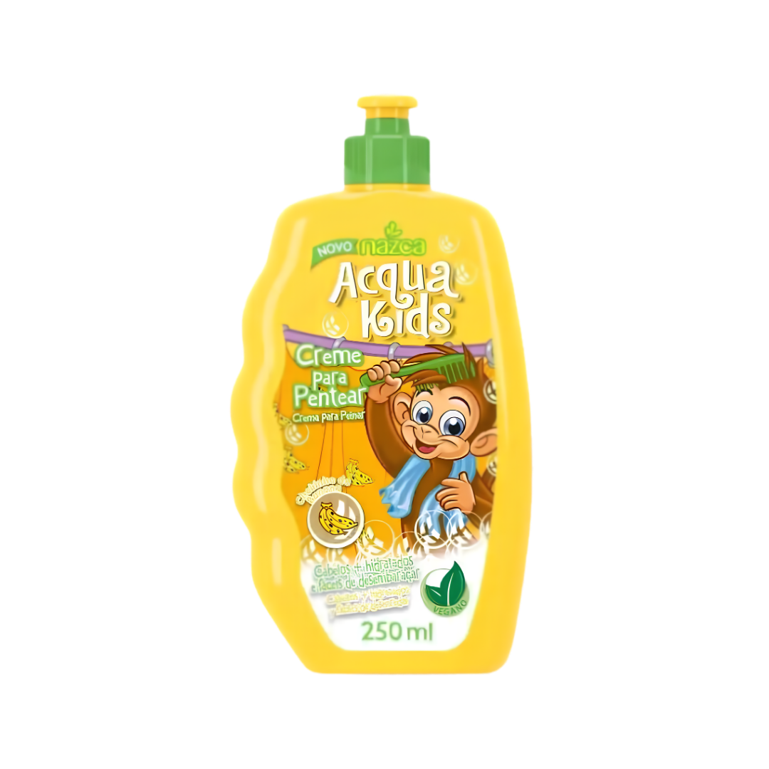 3 Crema para Peinar Nazca Acqua Kids Banana 250ml - Imagen 1
