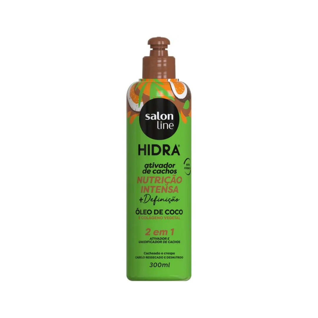 3 Activador de Cachos Salon Line Hidra Nutricao Intensa 2 en 1 300ml - Imagen 1