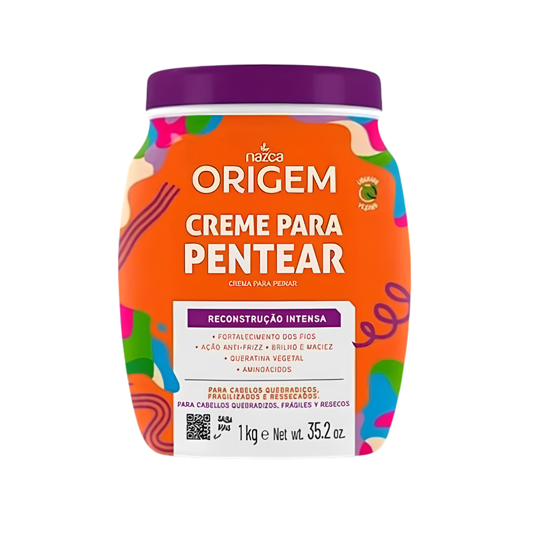 4 Crema para peinar Nazca Origem Reconstrucao intensa 1kg - Imagen 1