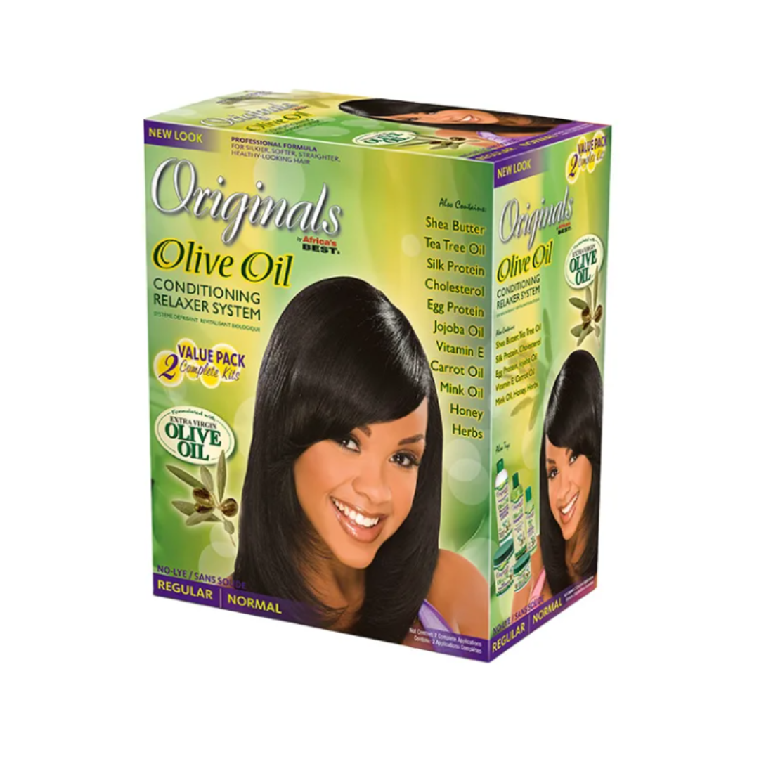 4 Crema alisadora Africa´s Best 2 Regular Aplicaciones - Imagen 1