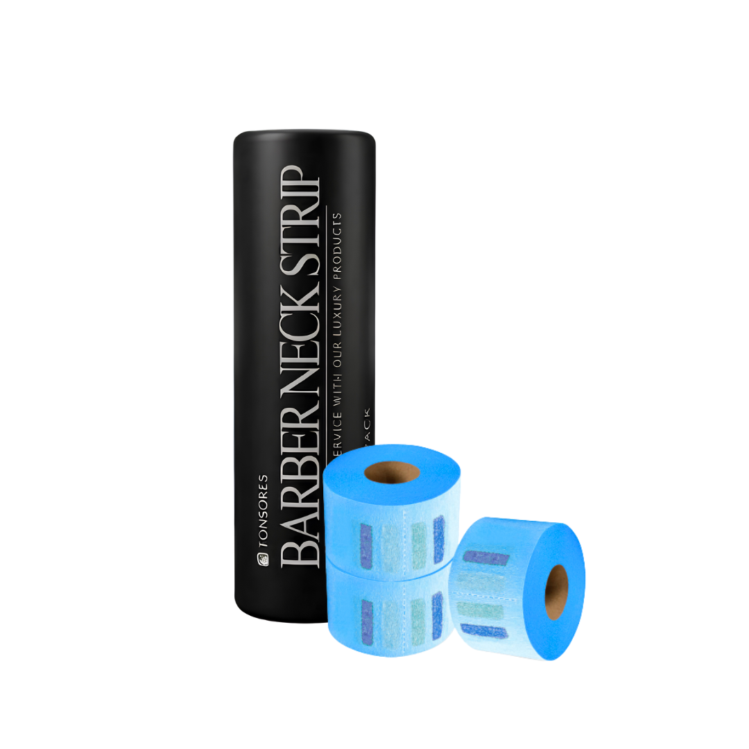 4 Cuellera Tonsores Azul Tubo de 5 Rollos - Imagen 1