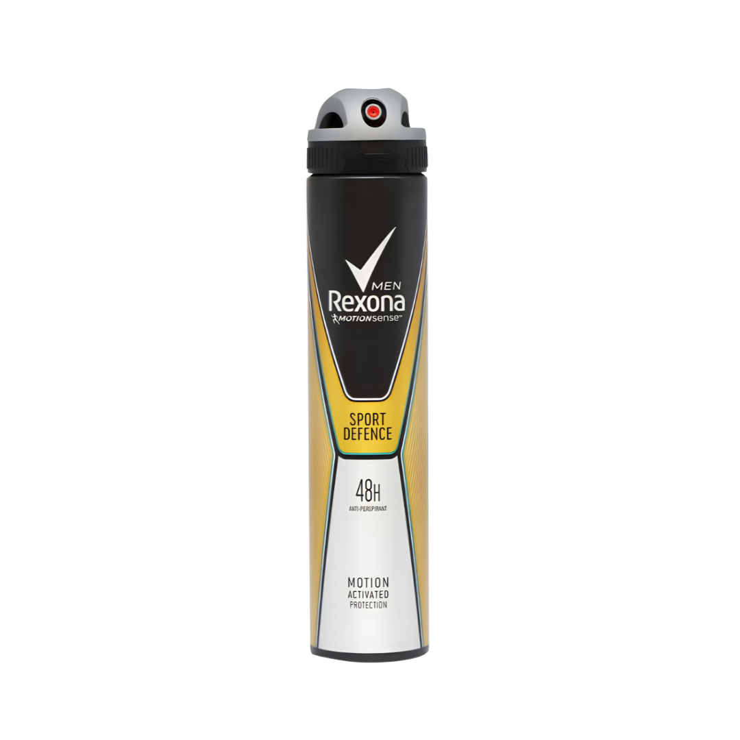5 Desodorantes en Aerosol Rexona Sport Defence 200ml - Imagen 1