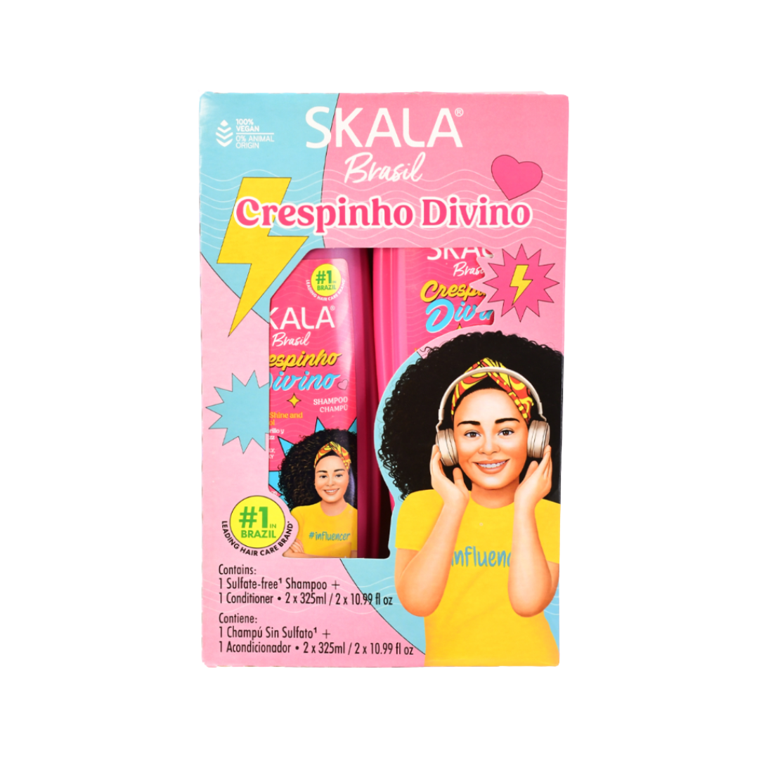 5 Set Capilar Skala Crespinho Divino 325ml - Imagen 1
