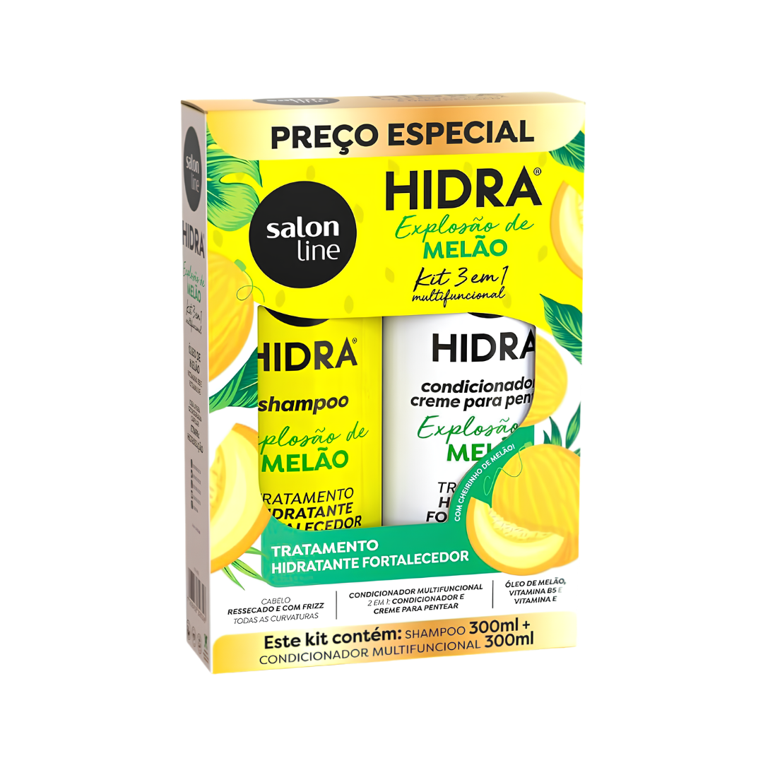 6 Set Capilar Salon Line Hidra Explosao de Melao 300ml - Imagen 1