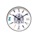 Reloj de Barbería de Pared para Decoración JM2604-17