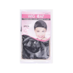 Gorro Wig Cap Negro 2 piezas 0892-1